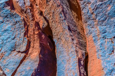 Talampaya Milli Parkı, La Rioja Bölgesi, Arjantin 'in Rocky dokusu