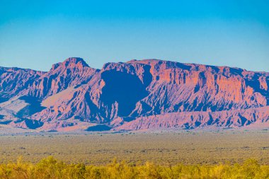 Talampaya Ulusal Parkı 'ndaki gündüz manzarası, la rioja bölgesi, Arjantin