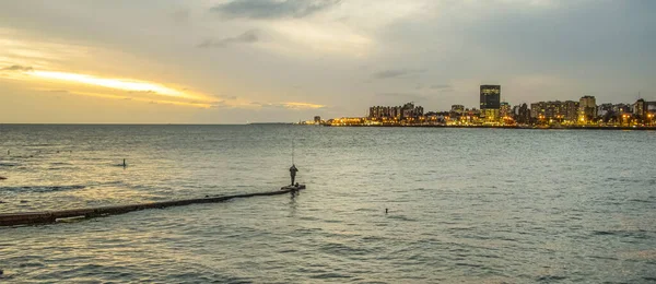 Kust Stedelijke Scène Parque Rodo Buurt Montevideo Stad Uruguay — Stockfoto