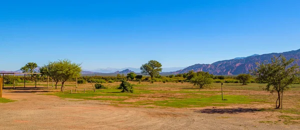 Escenario Paisaje Diurno Andino Provincia Rioja Argentina —  Fotos de Stock