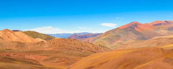 Schöne Farbige Berge Und Landschaft Brava Lagune Reserve Rioja Provinz — Stockfoto