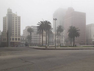 Bağımsızlık Meydanı, Montevideo Şehri, Uruguay 'da şehir içi boş sahne