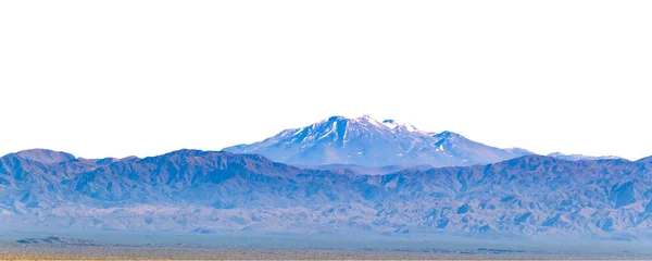 Karlı Puna Dekan Dağ Manzarası Izole Edilmiş — Stok fotoğraf