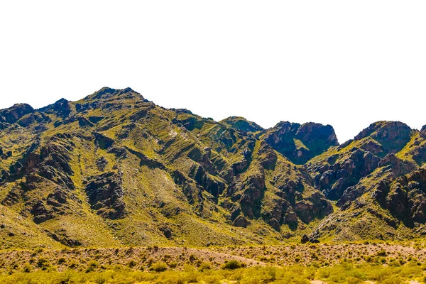 Paysage Montagneux Rocheux Andin Photo Isolée — Photo