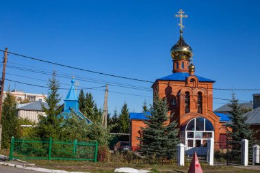 Çuvaş Cumhuriyeti'nin Cheboksary bölgesinde köy Kugesi Ortodoks Kilisesi