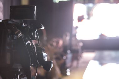 Bir gösteri yayın TV kamera