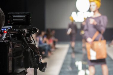 Bir gösteri yayın TV kamera