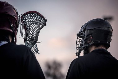 Lakros temalı fotoğraf, Amerikan spor.