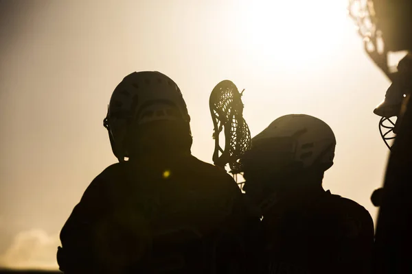 Foto Tema Lacrosse American Sports — Foto Stock