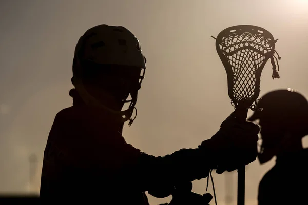 Lacrosse Foto Temática Deportes Americanos —  Fotos de Stock