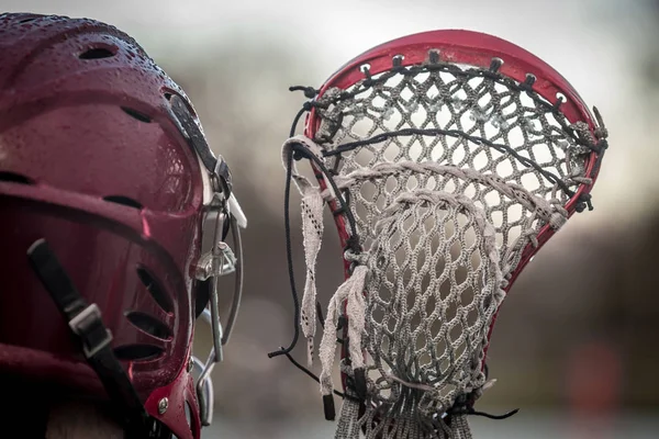 Lacrosse Themed Photo American Sports — Stock Photo, Image