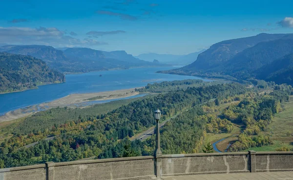 Columbia River Highway Corbett Oregon Usa Ekim 2015 Panoramik Columbia — Stok fotoğraf