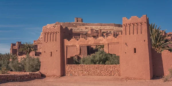 Widok na Ouarzazate w Maroku — Zdjęcie stockowe