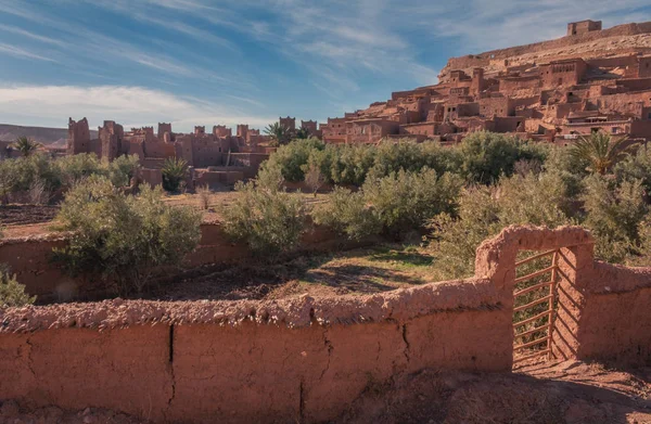 Widok na Ouarzazate w Maroku — Zdjęcie stockowe