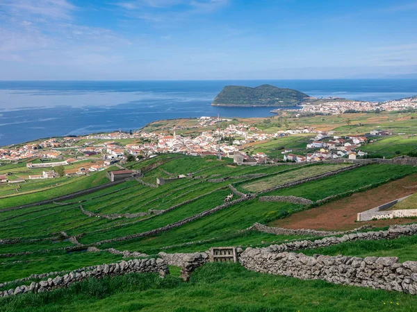 Vista panorâmica da ilha Terceira — Fotografia de Stock