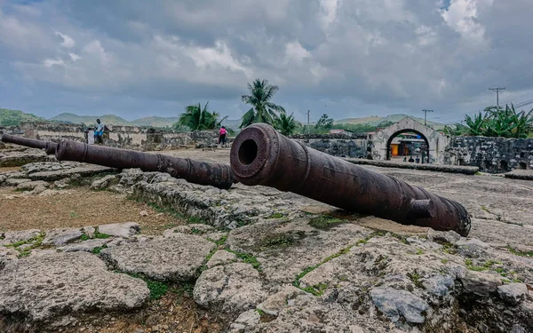 Крепость в заливе Портобело — стоковое фото