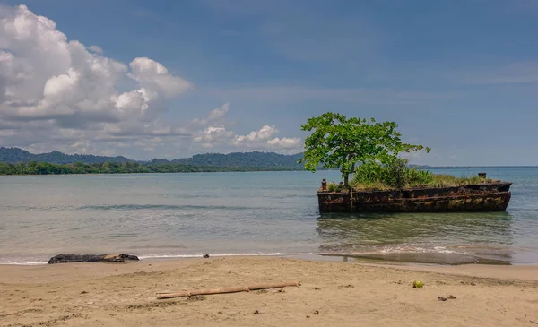 Plaży w Puerto Viejo, Costa Rica — Zdjęcie stockowe