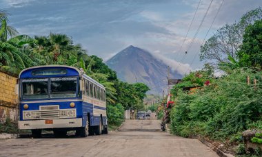 Ometepe Adası 'nda gün batımı