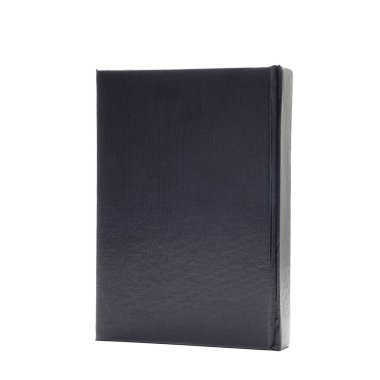 Beyaz arka plan üzerinde boş kare kapak kitap şablonu