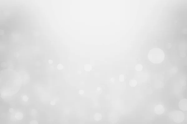 Bokeh arka plan beyaz ve gümüş ışıkları.