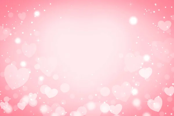 Hearts Background Valentines Day Concept — Stock Photo, Image