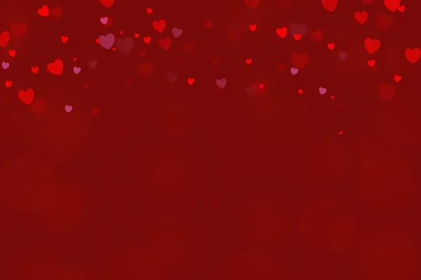 Světle Růžové Rozložení Sladké Srdce Obrázek Srdíčky Lásce Koncept Pro — Stock fotografie