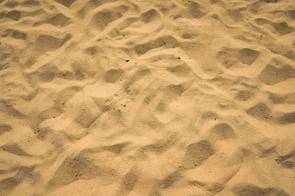 Gros plan du motif de sable d'une plage en été — Photo