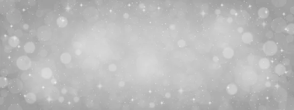 Abstract Grijs Kerst Achtergrond Textuur Met Glitter Bokeh Illustratie — Stockfoto