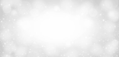 Kar taneleri, bokeh simli arkaplan resimli soyut noel arkaplanı