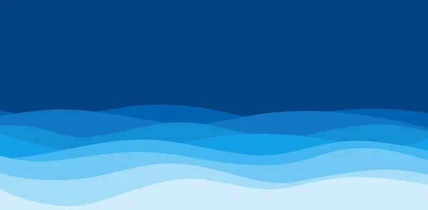  Dalga resimli soyut mavi arkaplan