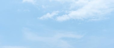 mavi gökyüzü ve bulutlar arkaplan manzara pankartıName