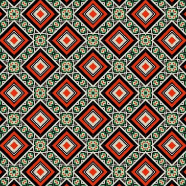Kusursuz soyut geometrik desen.