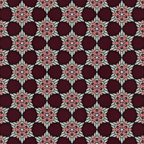 Seamless Colorful Geometric Tile Pattern — Stock Photo, Image