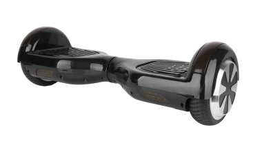 Beyaz arkaplanda izole edilmiş alternatif ulaşım aracı