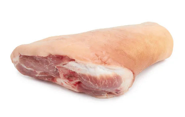 Fresh Pork Knuckle White Background — Stock Photo, Image