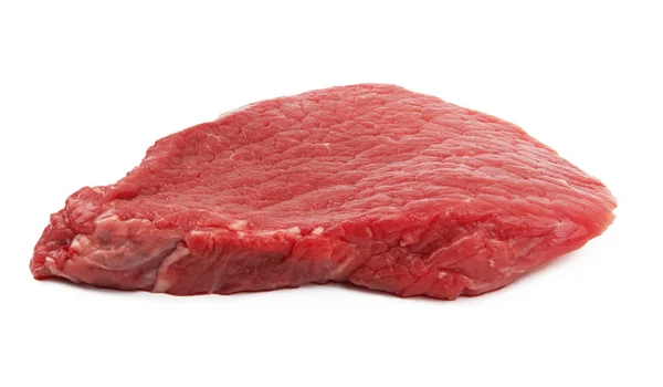 Carne Crua Fresca Isolada Sobre Fundo Branco Imagem De Stock