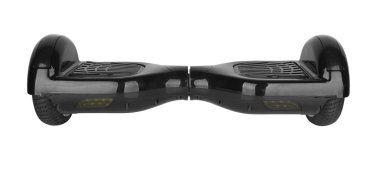 Beyaz arkaplanda izole edilmiş alternatif ulaşım aracı