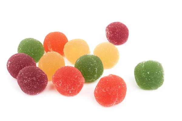 Colorful Candy White Background — Stock Photo, Image