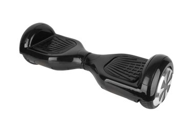 Beyaz arkaplanda izole edilmiş alternatif ulaşım aracı