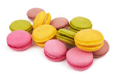 Fransız renkli macarons