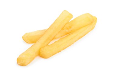 beyaz üzerine kızarmış patates