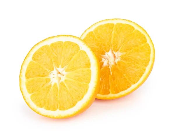 Oranje vruchten op witte — Stockfoto