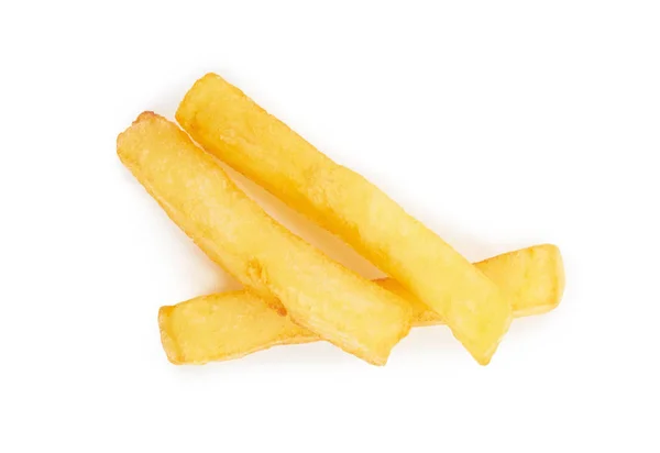 French fries on white — Stock Photo, Image