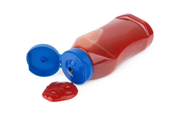 Bottle of tomato sauce — Stock Photo, Image