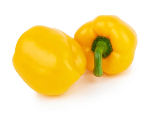 Sweet peppers on white — Stock Photo, Image