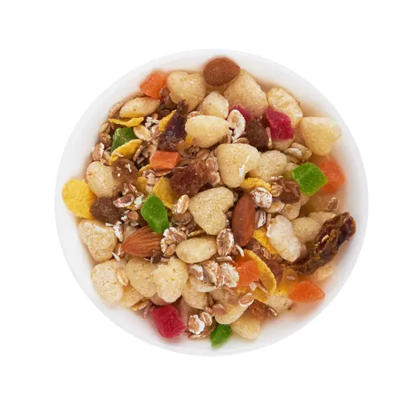 Muesli in ciotola — Foto Stock