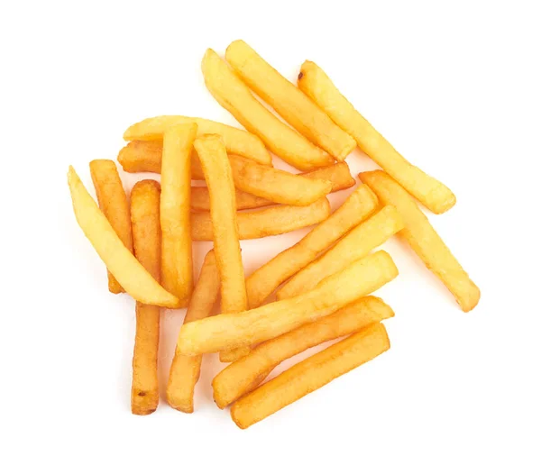 Pommes auf Weiß — Stockfoto