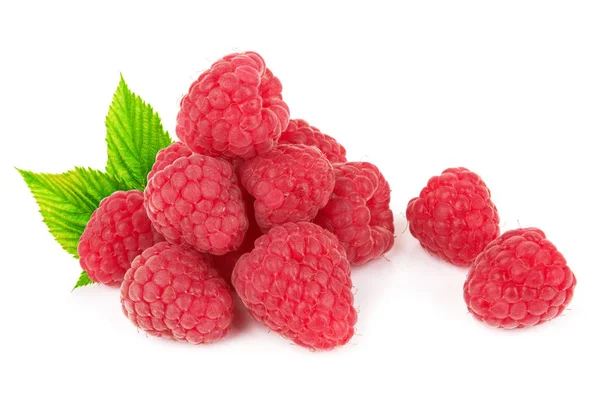 Raspberry on white — Stock Photo, Image