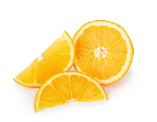 Fruta naranja sobre blanco —  Fotos de Stock