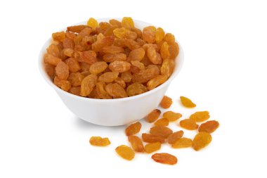 beyaz izole kuru üzüm